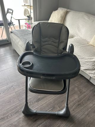 Trona Kinderkraft TUMMIE bebé gris