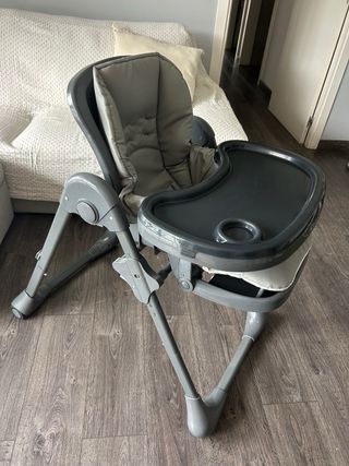 Trona Kinderkraft TUMMIE bebé gris