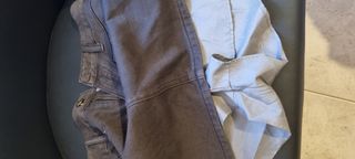 Gonna pantalone corta grigia