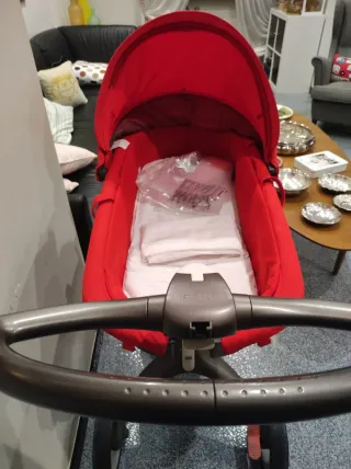 Stokke Xplory completo rosso