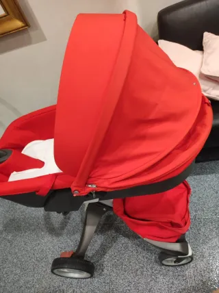 Stokke Xplory completo rosso