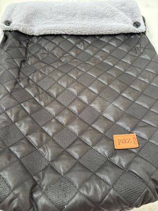 Saco silla de paseo acolchado y calentito