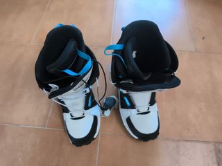 Bota Snowboard Wedze Negra y Blanca