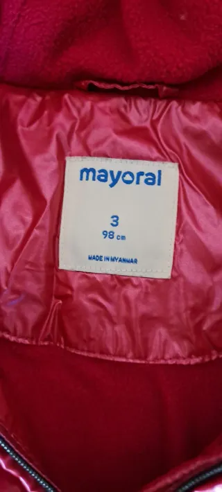 Giubbotto Mayoral bambina fucsia metallizzato