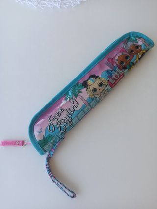 Flauta dulce con funda y accesorio de limpieza