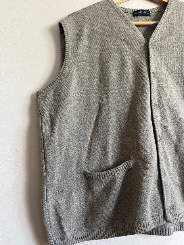 Chaleco DANIEL GIAU Gris Talla única