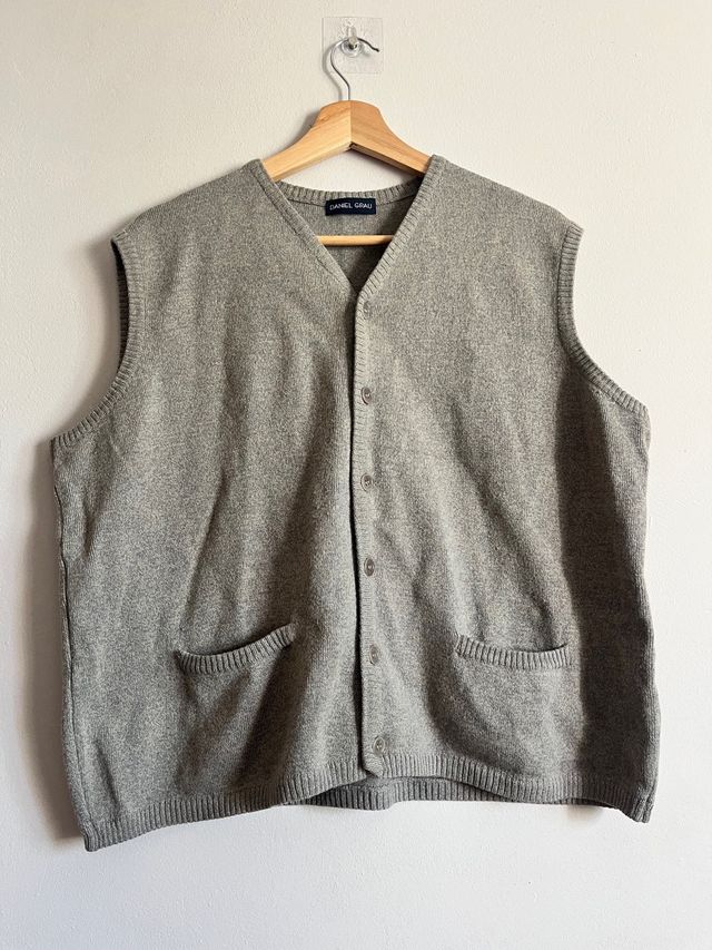 Chaleco DANIEL GIAU Gris Talla única