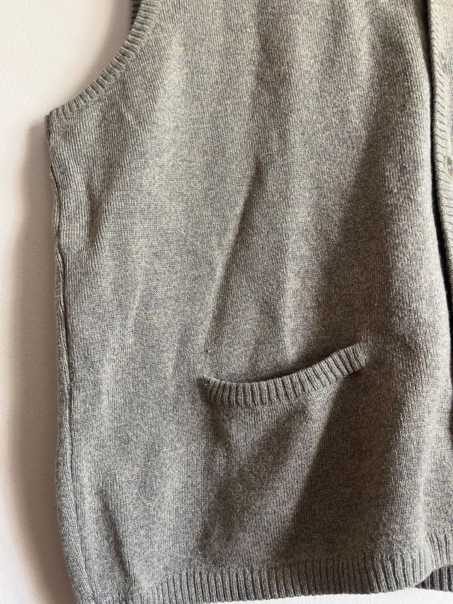 Chaleco DANIEL GIAU Gris Talla única