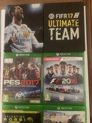 6 Juegos Xbox One - Variados 