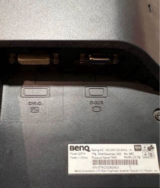Monitor PC BenQ color Plata