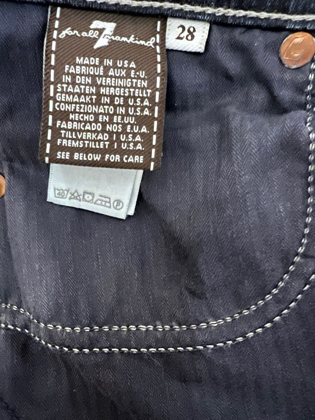 7 For All Mankind Vaqueros Bootcut Azules