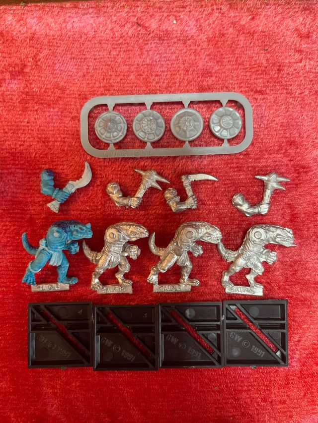Warhammer Saurios Miniaturas GW 1991