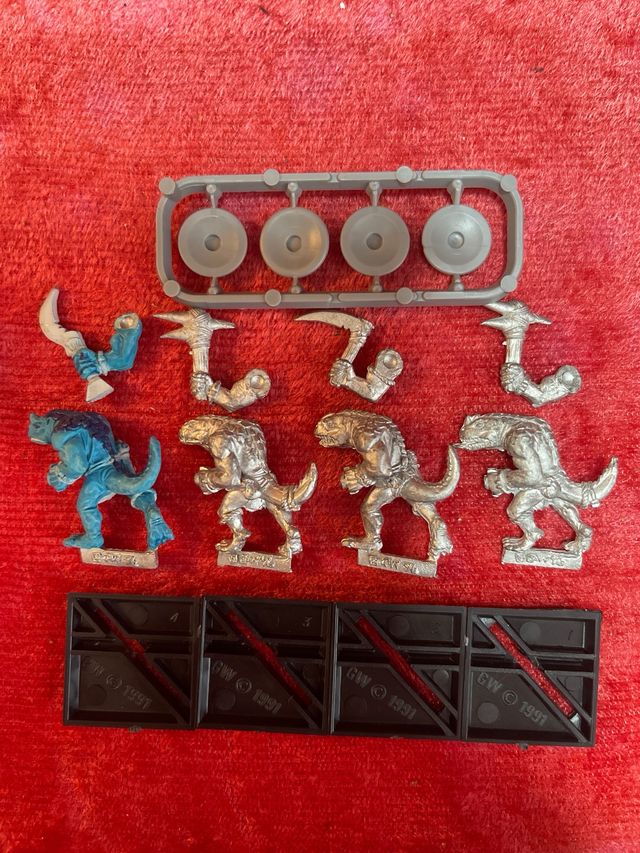 Warhammer Saurios Miniaturas GW 1991