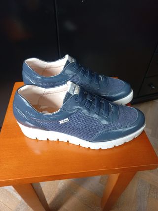 Zapatillas Callaghan Mujer Azul