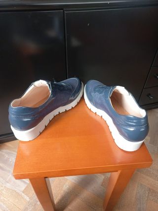 Zapatillas Callaghan Mujer Azul