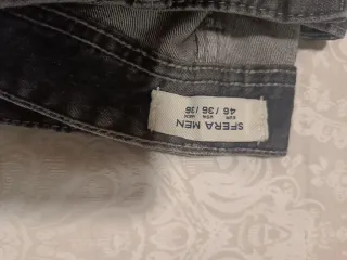 Pantalón vaquero Sfera gris hombre 
