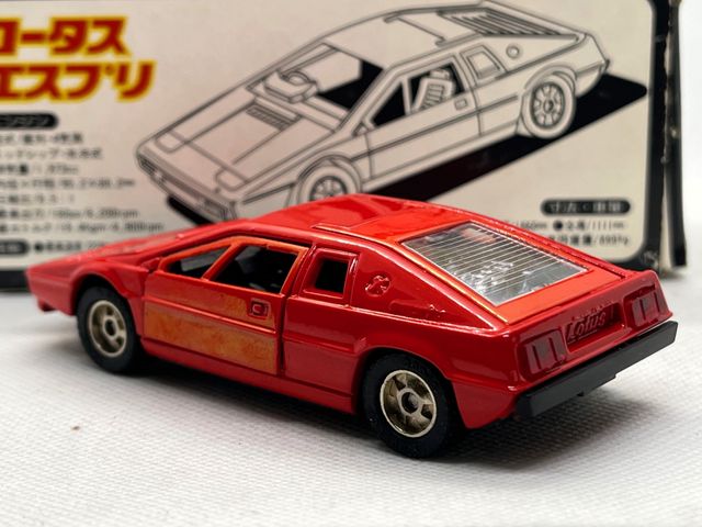 LOTUS SPIRIT TURBO ASAHI JAPON RARO Y ANTIGUO 1/43