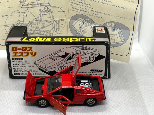 LOTUS SPIRIT TURBO ASAHI JAPON RARO Y ANTIGUO 1/43