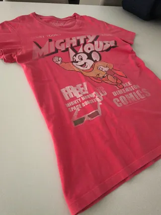 Camiseta Vintage Terry Toons Mighty Mouse