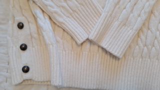 Jersey Zara Cuello Alto Blanco