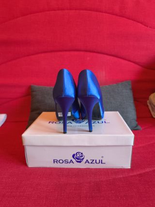Zapatos de fiesta Rosa Azul,Talla 39
