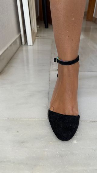 Zapatos de tacón negros