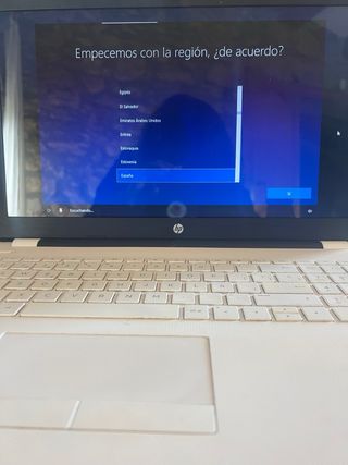 Portátil HP Blanco