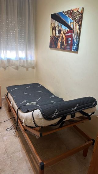 Cama individual ortopédica