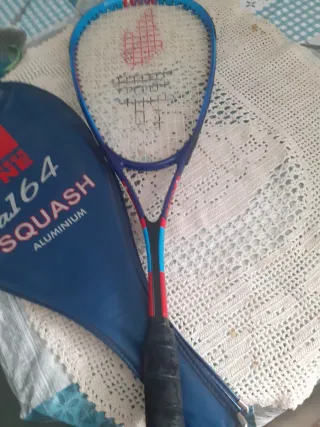 Raqueta de Squash Aluminio con Funda