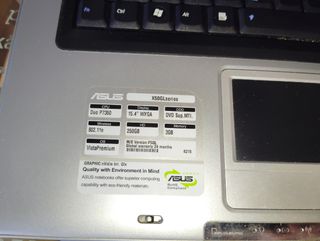 Portátil Asus Negro/Plateado