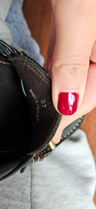 Mocasines Piel Carolina Herrera Verdes