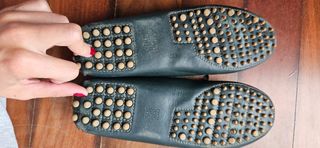 Mocasines Piel Carolina Herrera Verdes
