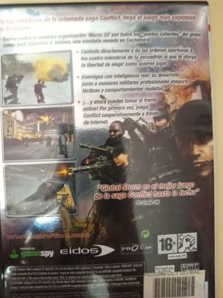 Conflict Global Storm PC DVD