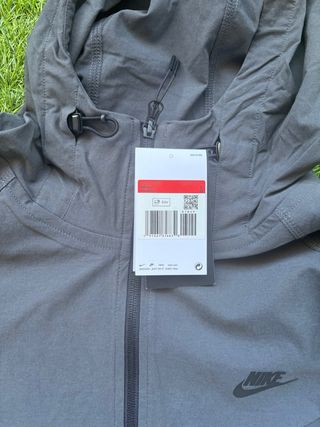 Chaqueta Nike Tech Gris Talla L Nueva