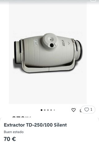 Extractor TD-250/100 Silent