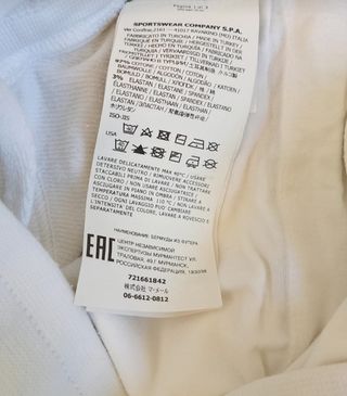 Stone Island Pantaloncini Bianchi 6 anni 116 cm