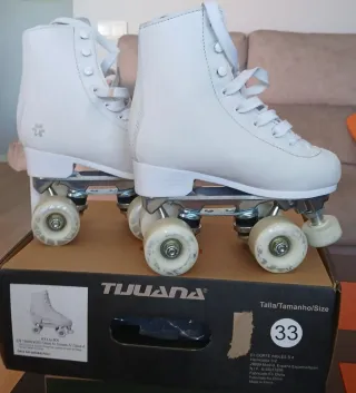 Patines Blancos Talla 33
