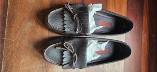 Mocasines náuticos Carolina Herrera marrones