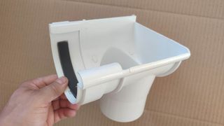 Bajante canalón derecha 