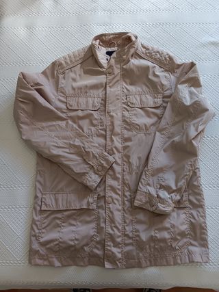 Cazadora entretiempo beige