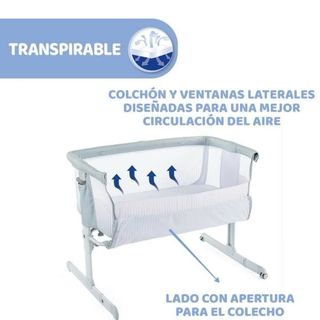 Mini culla Chicco Next2Me Air verde acqua