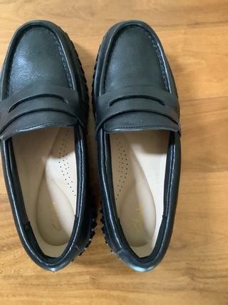 Mocassini Clarks Neri Tg 37