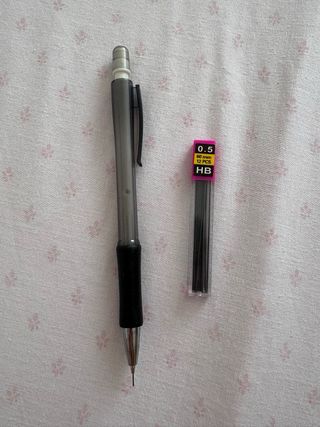 Compás escolar rosa