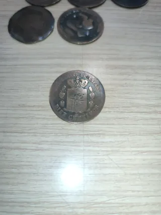 Moneda 10 céntimos 1878 Alfonso XII