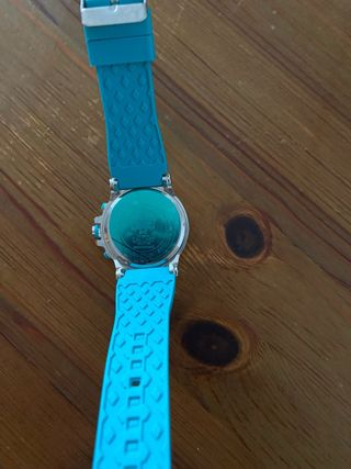 Reloj Calgary Turquesa y Plateado