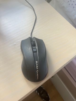 Ratón Mars Gaming Negro/Gris