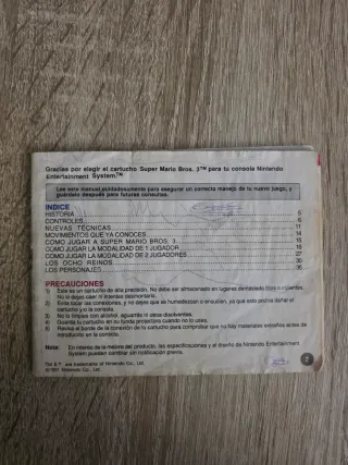 Super Mario Bros 3 - Nintendo NES (Español)