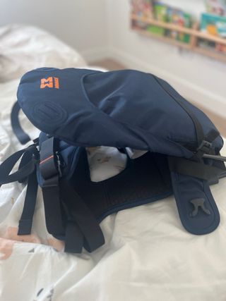 Mochila portabebés minimeis senderismo azul