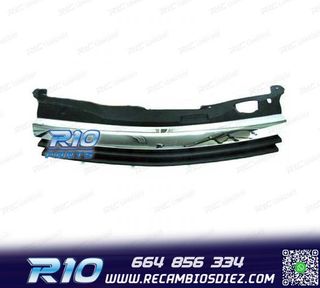 PARRILLA OPEL ASTRA H 04-07 NEGRO MOLDURAS CROMADAS