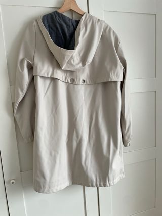 Gabardina Zara Beige/Gris